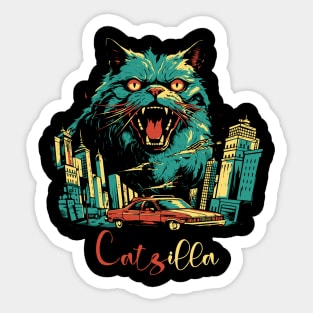 catzilla Sticker